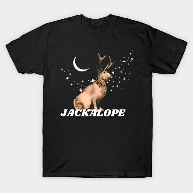 Jackalope T-Shirt by Desert Owl Designs